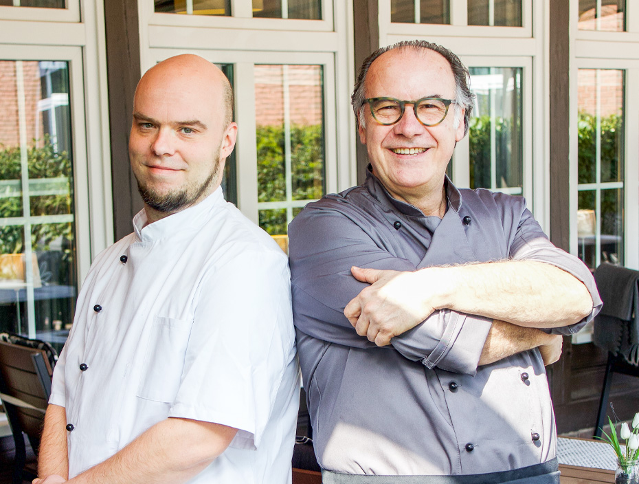 Fabrizio Corigliano und Felix Hölscher, Köche im Parkhotel Sonnenhaus